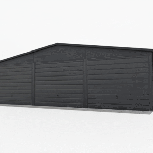 Garaż blaszany trzystanowiskowy  9×6