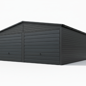 Garaż blaszany  dwustanowiskowy 6×5