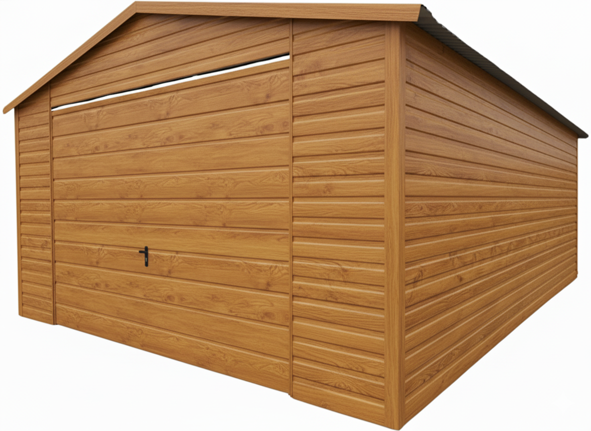 Garaż blaszany jednostanowiskowy 4x5 - obrazek 3