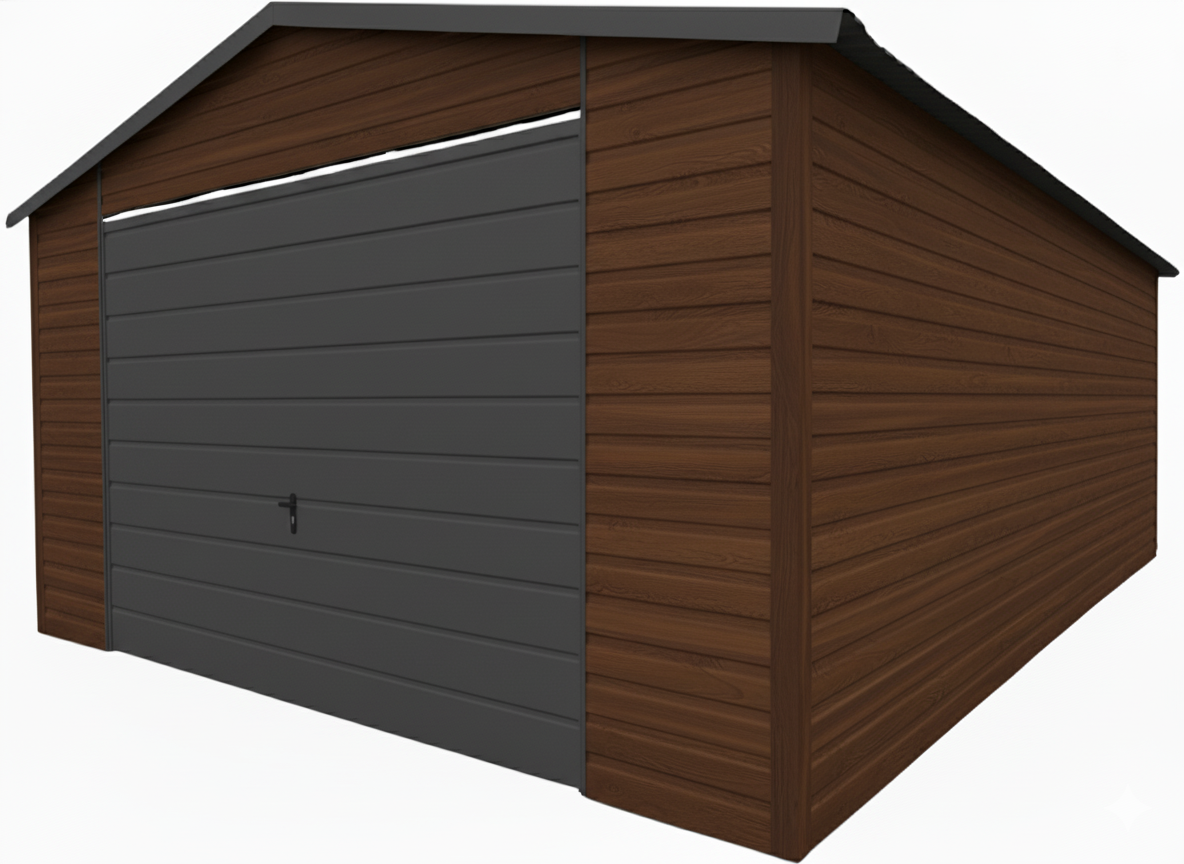 Garaż blaszany jednostanowiskowy 4x5 - obrazek 5